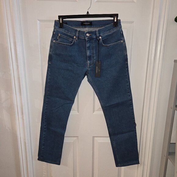 Versace Slim-Fit Jeans - Picture 1 of 12